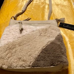 Latíque fur crossbody bag